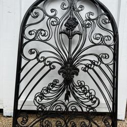 Set Of 3 Wrought Iron Wall Art