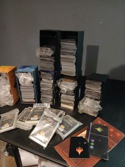 Magic Cards With Extra Card Covers