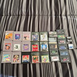 Gameboy Games Lot