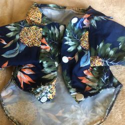 Small dog Hawaiian shirt