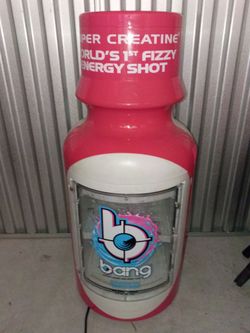 Bang Energy mini fridge bottle