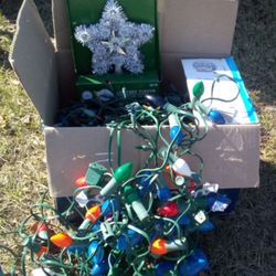 Christmas 🎄 Lights Plus Tree Topper