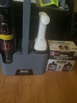 Shark Stainforce with extra cleaning fluid