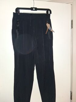 Men's Asics Joggers Sweatpants Size Small All Black Brand New 