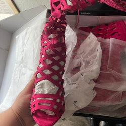 Brand New Women's Boots Pink