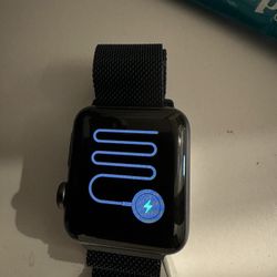 apple 3 series watch 38mm with mesh band 