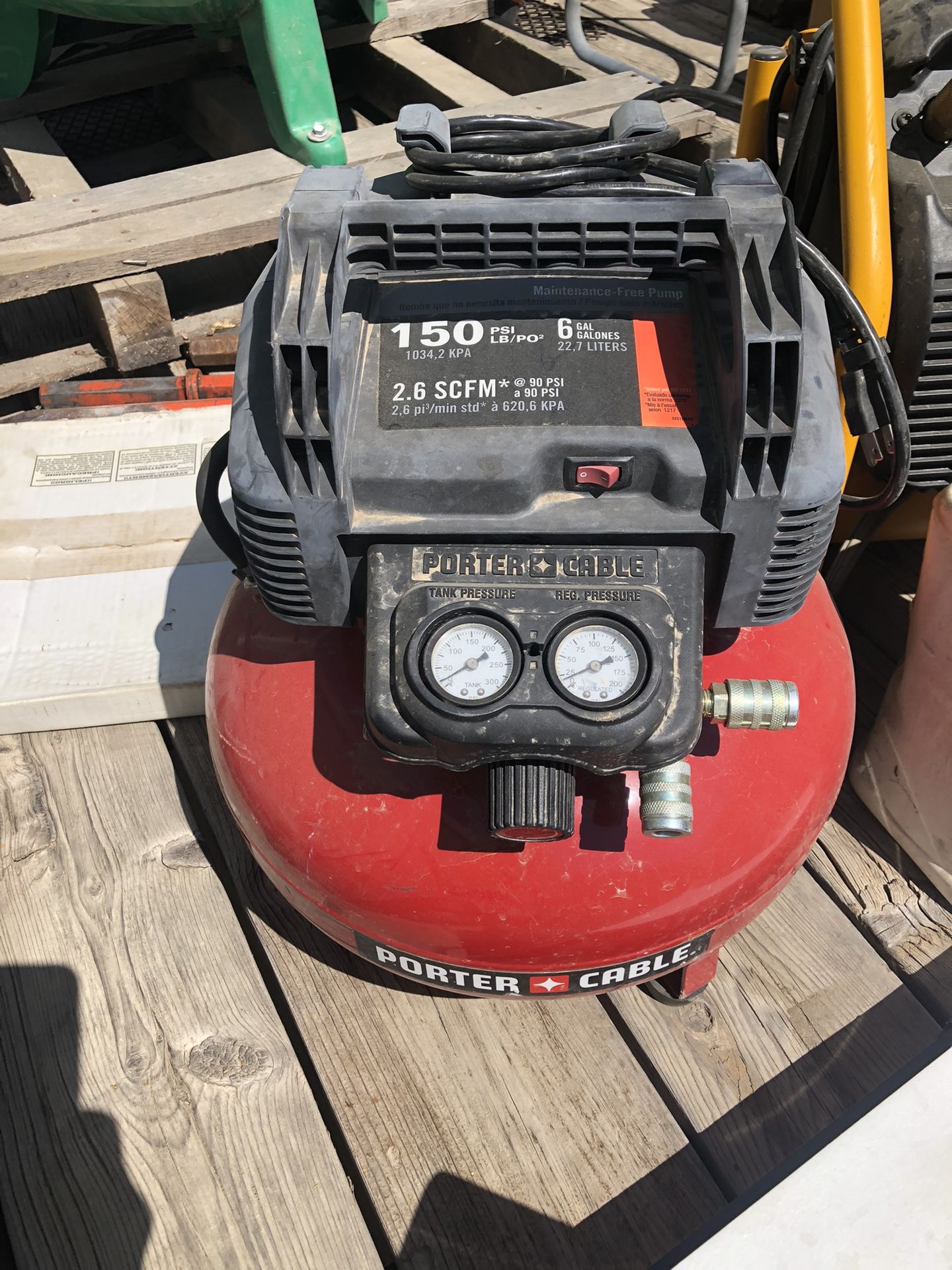 Porter Cable Compressor 