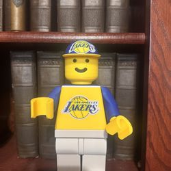 8” Tall Los Angeles lakers mini figure 