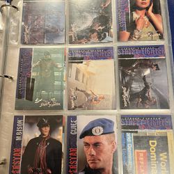 1995 Upper Deck Street Fighter Movie Cards 
