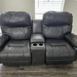 3 Piece Full LEATHER RECLINER SOFAS