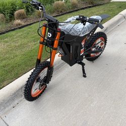 48v 2000w 37mph electric dirt bike (like Tuttio Yozma Hiboy etc)