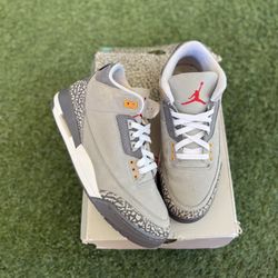 Jordan 3 Cool Grey