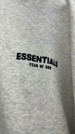 BRAND NEW ESSENTIALS LIGHT OATMEAL HOODIE - ADULT SMALL