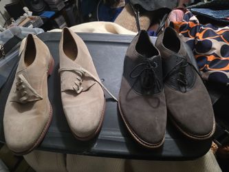 Cole Haan Suede Size 13 Oxford Shoes – 2 Pairs