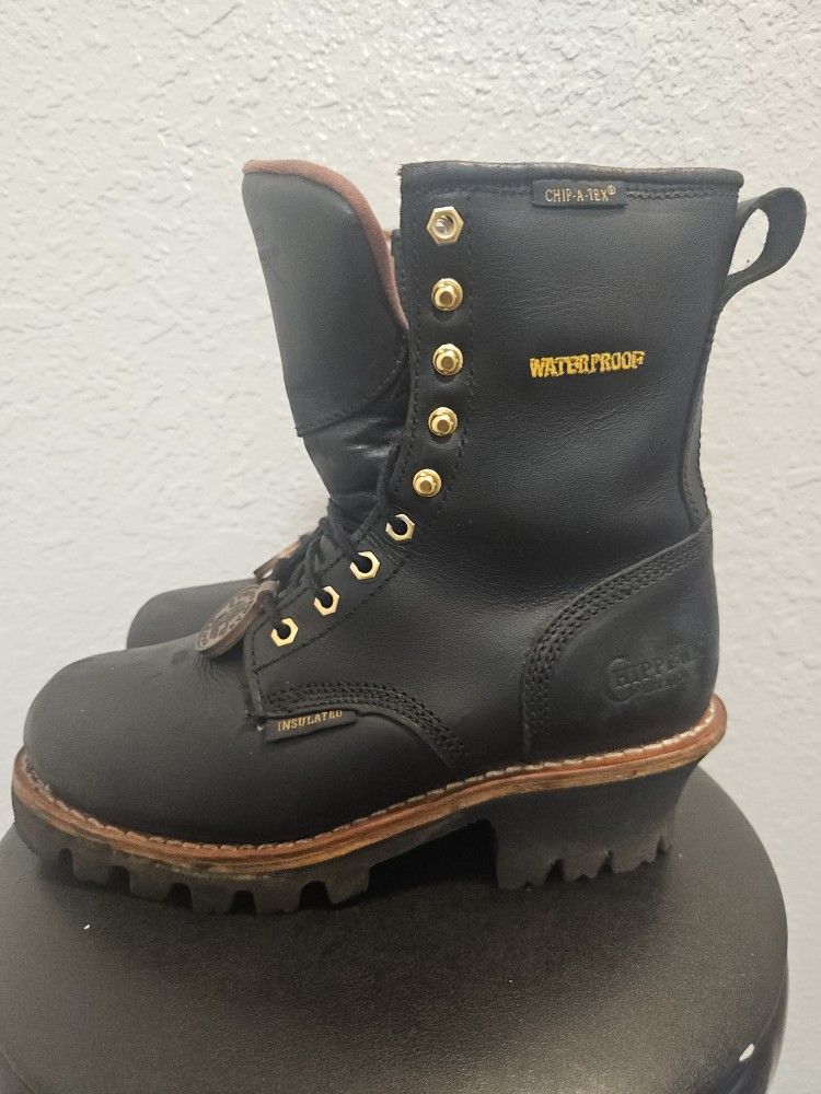 Women's Chippewa Boots Steel Toe