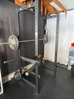 Rogue 3 Power Rack Great Condition