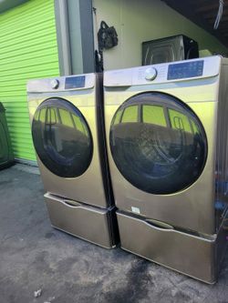 Washer And Dryer Sansung Gas