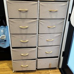 Lightweight 10 Drawer storage w/ Hard Top 