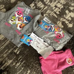 Baby Shark Girls 2 Piece Set 