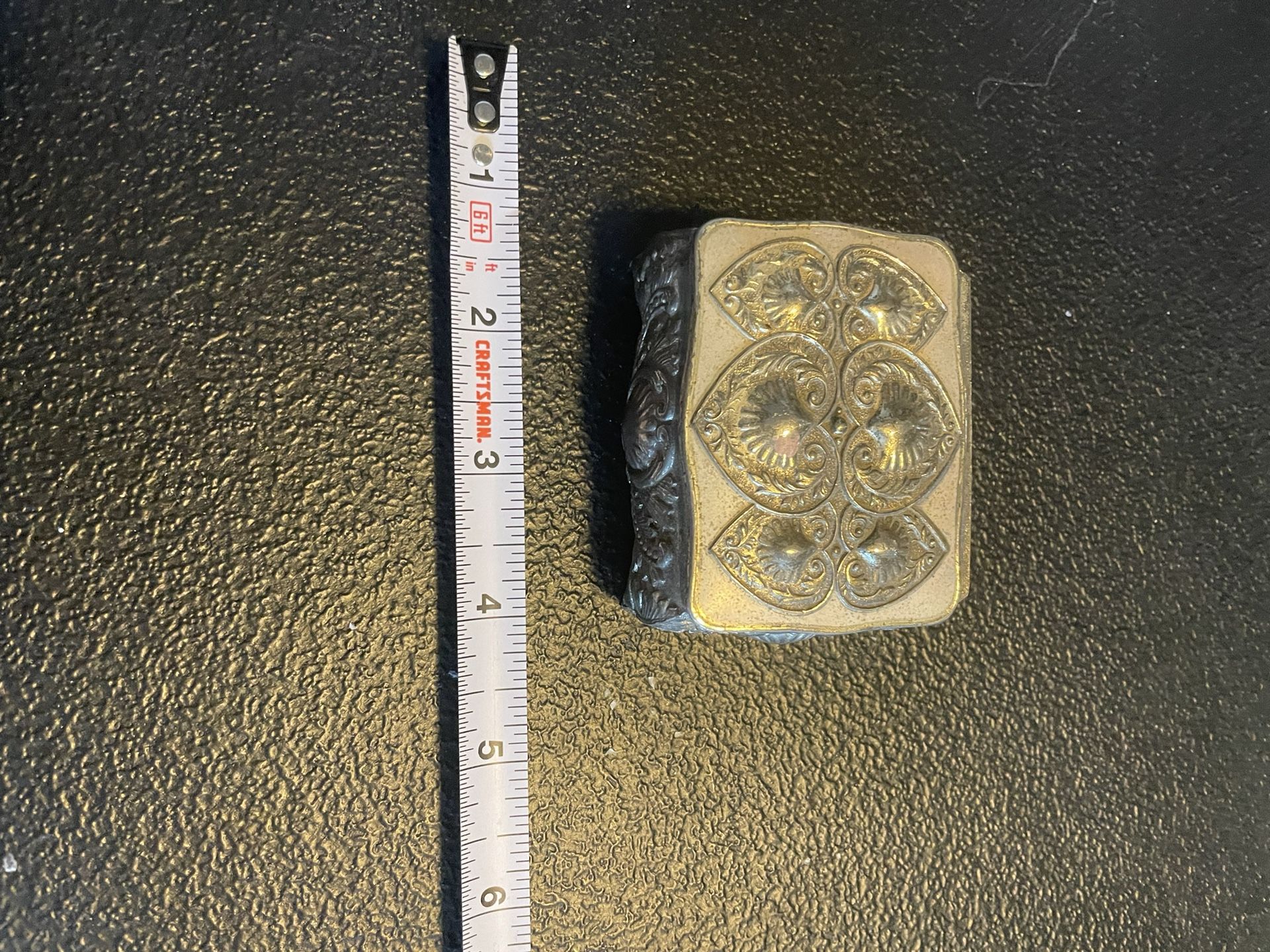 Silver Jewelry/trinket Box