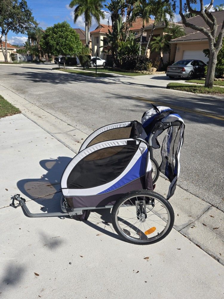 🚲 Thule-Style Bike Trailer / Jogger – Great Condition!