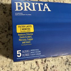 Brita Filters 5 Pack