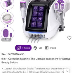9 In 1 Laser Lipo Cavitation Machine