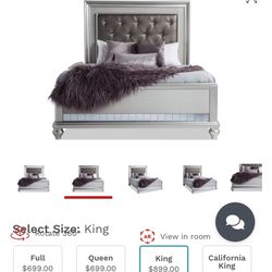 Bob’s Furniture- Diva King Size Bed Frame 