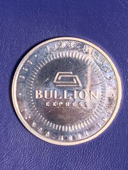 Bullion express silver round