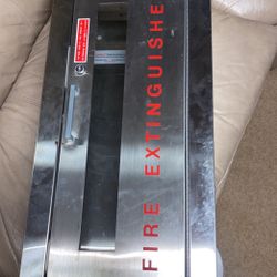 old fire extinguisher box