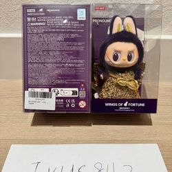 LABUBU * PRONOUNCE - WINGS OF FORTUNE Vinyl Plush Hanging Card