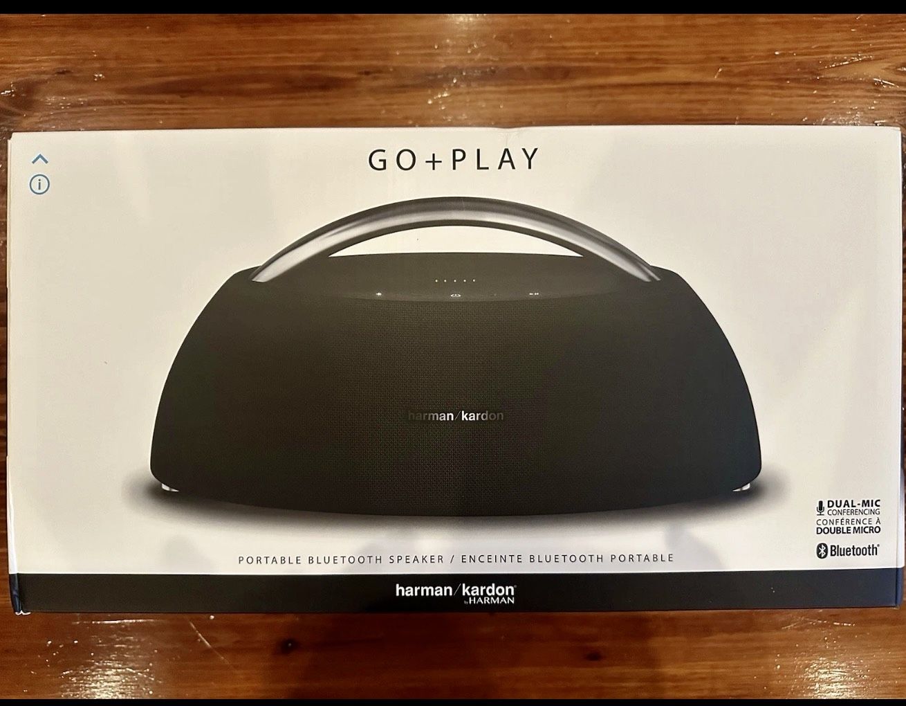 Harman Kardon Go + Play Portable Bluetooth Speaker - Black-NEW
