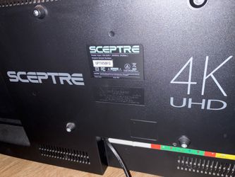 43” Sceptre 4K UHD TV – No Remote