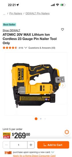Dewalt 23ga
