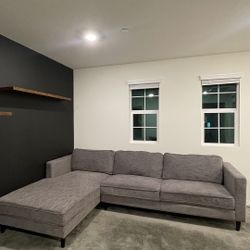 L Gray Sofa