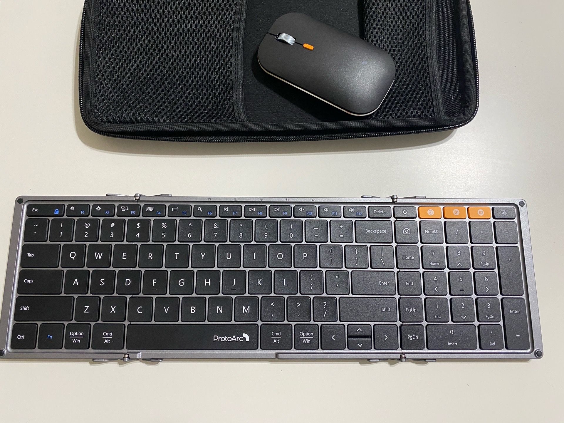 XKM01 Foldable Keyboard & Mouse Combo