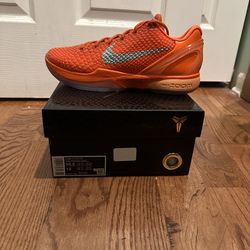 Kobe 6 Total Orange Size 10.5