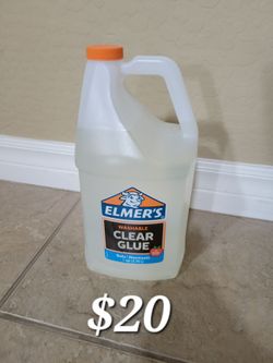 Elmers clear gallon of glue