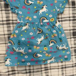 Wonder nation Baby Girl Dress Size 12 Months In Excellent Condition!!!