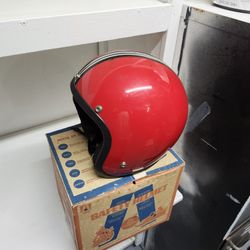 Red roadmaster helmet vintage harley-style brand new in box model5504 evil Kinevval style