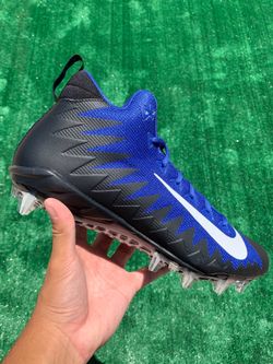 NIKE ALPHA MENACE PRO MID “ROYAL BLUE” FOOTBALL CLEATS (Size 11.5, Men’s)