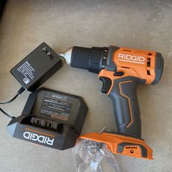 Ridgid 18v 1/2 Drill &charger (tool Only)
