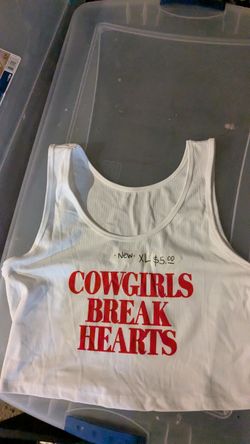 NEW- LADIES CROP TOP X-LARGE 