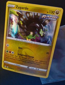 POKEMON CARDS SET MINT ENERGY YELLOW, LYCANROC HOLO, ZIGARDE HOLO