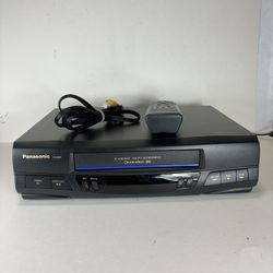 Panasonic PV-9450 4-Head Omnivision  VCR VHS Player Recorder W/ Remote