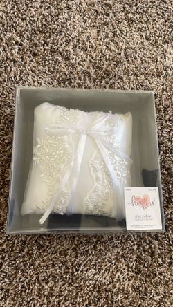 Ring bearer pillow