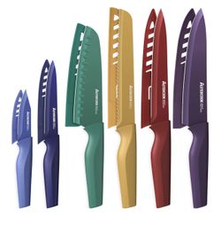 6 Piece Kitchen Knives Set