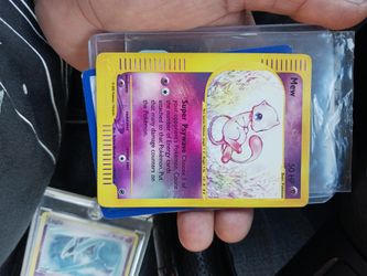 Pokémon Card  Mew And Dusclops.
