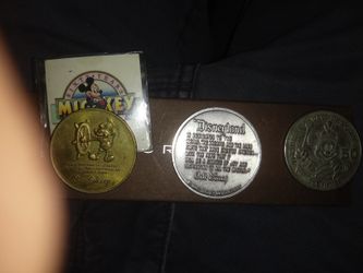 Disney collectible medallion