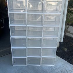 Used Shoe storage Boxes